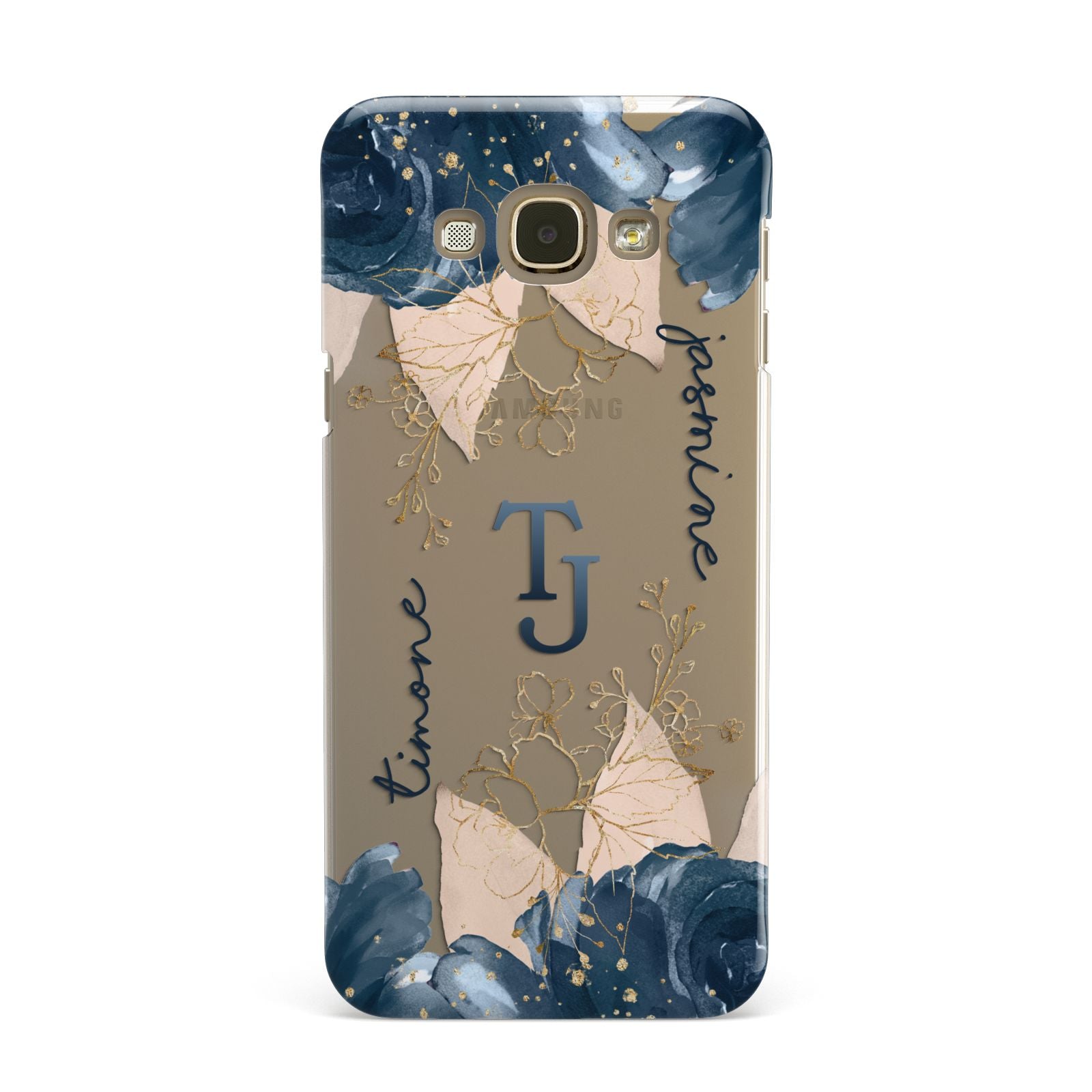 Monogrammed Florals Samsung Galaxy A8 Case
