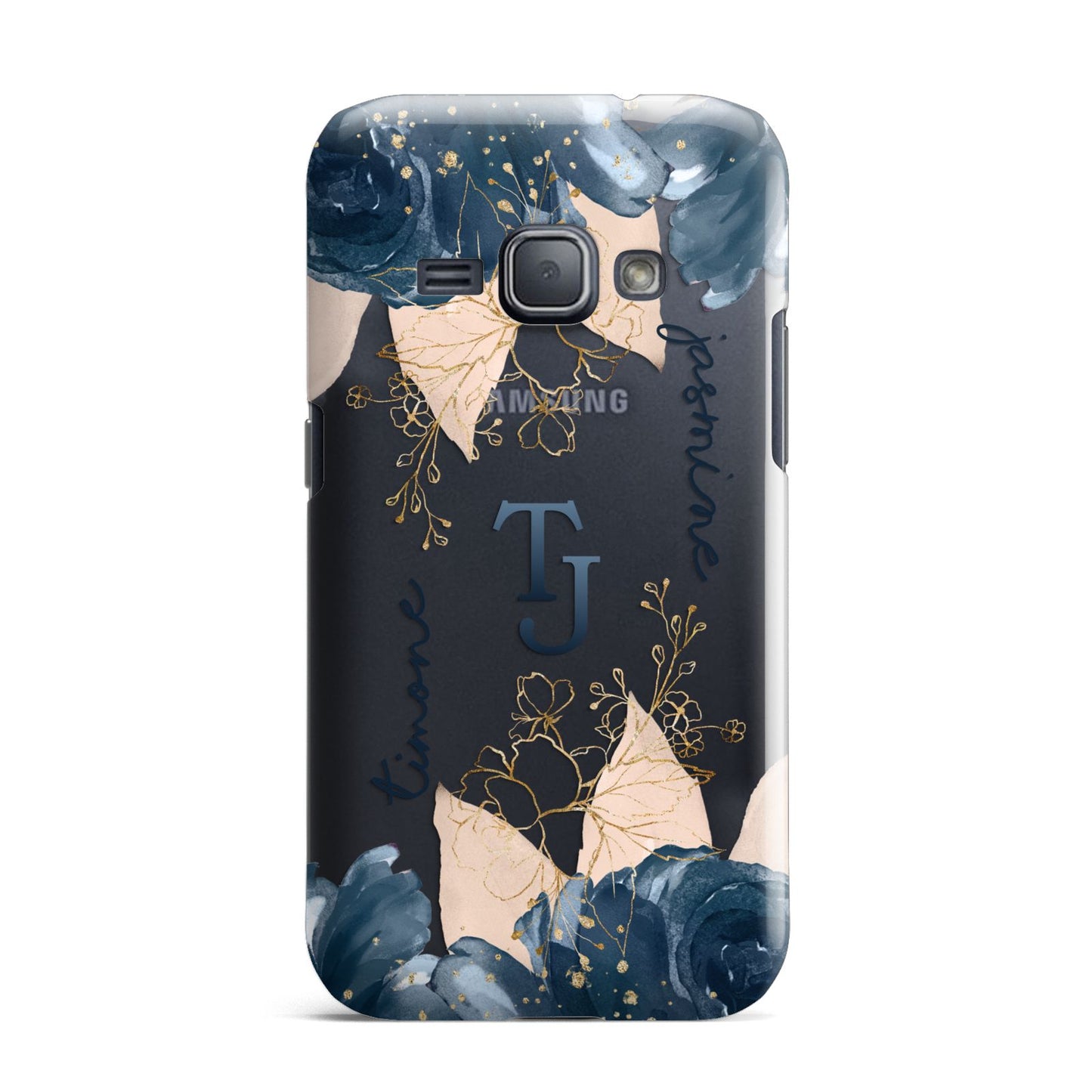 Monogrammed Florals Samsung Galaxy J1 2016 Case