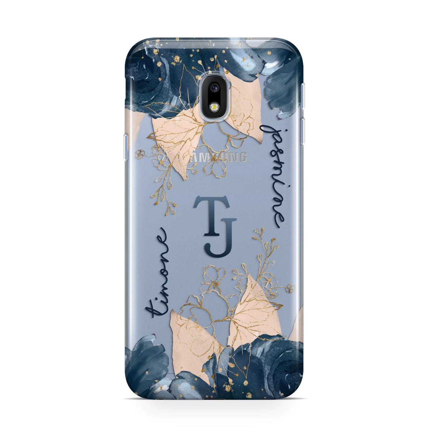Monogrammed Florals Samsung Galaxy J3 2017 Case