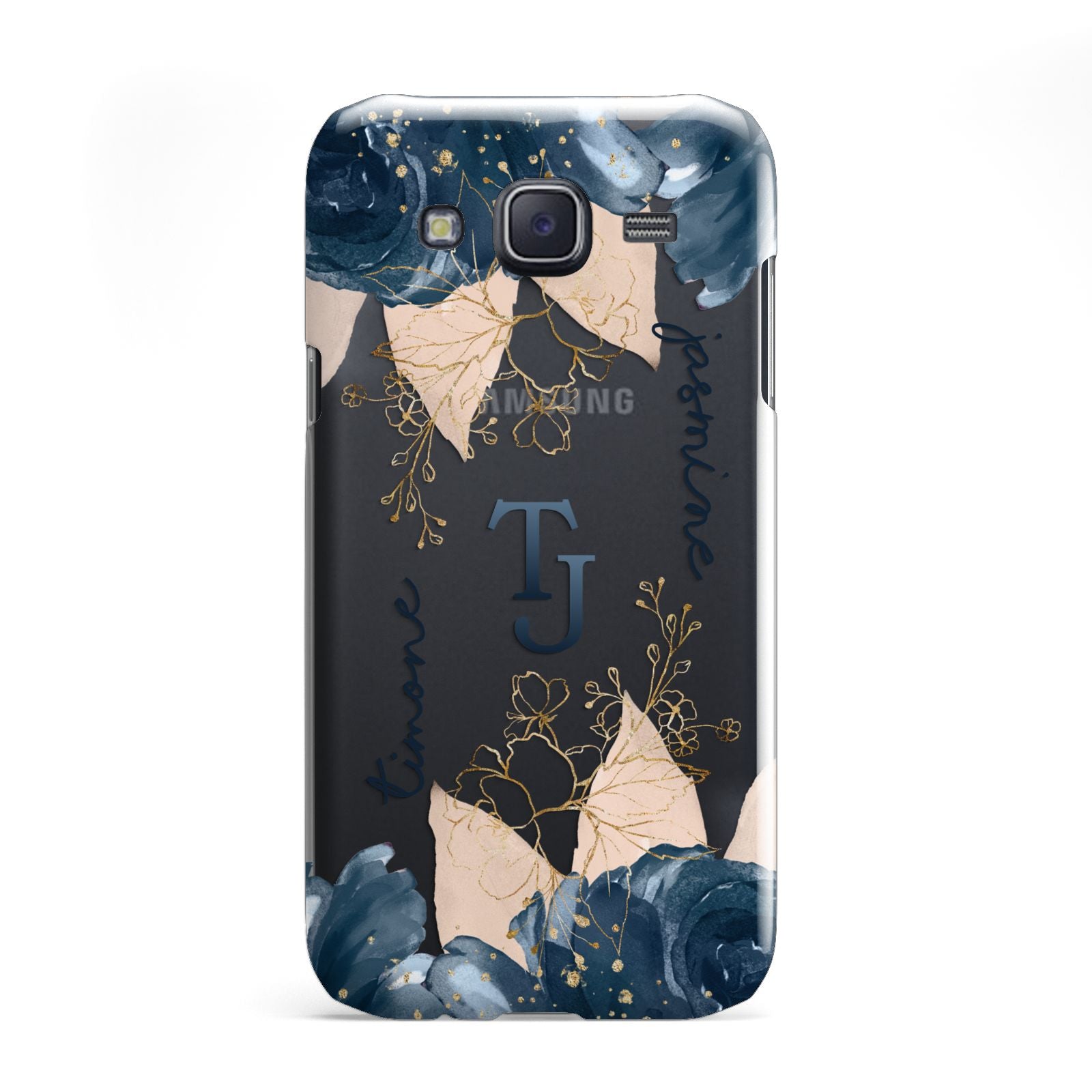 Monogrammed Florals Samsung Galaxy J5 Case