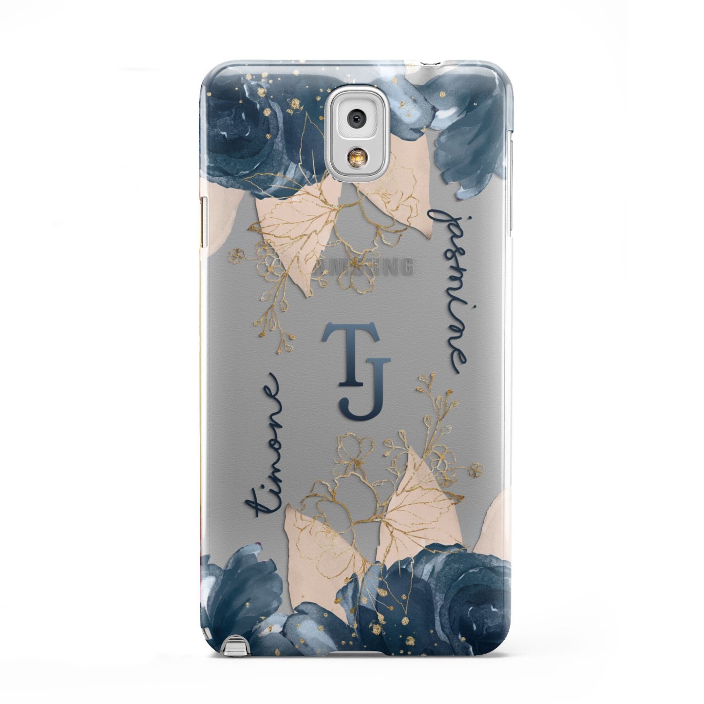 Monogrammed Florals Samsung Galaxy Note 3 Case
