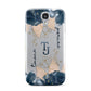 Monogrammed Florals Samsung Galaxy S4 Case