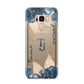 Monogrammed Florals Samsung Galaxy S8 Plus Case