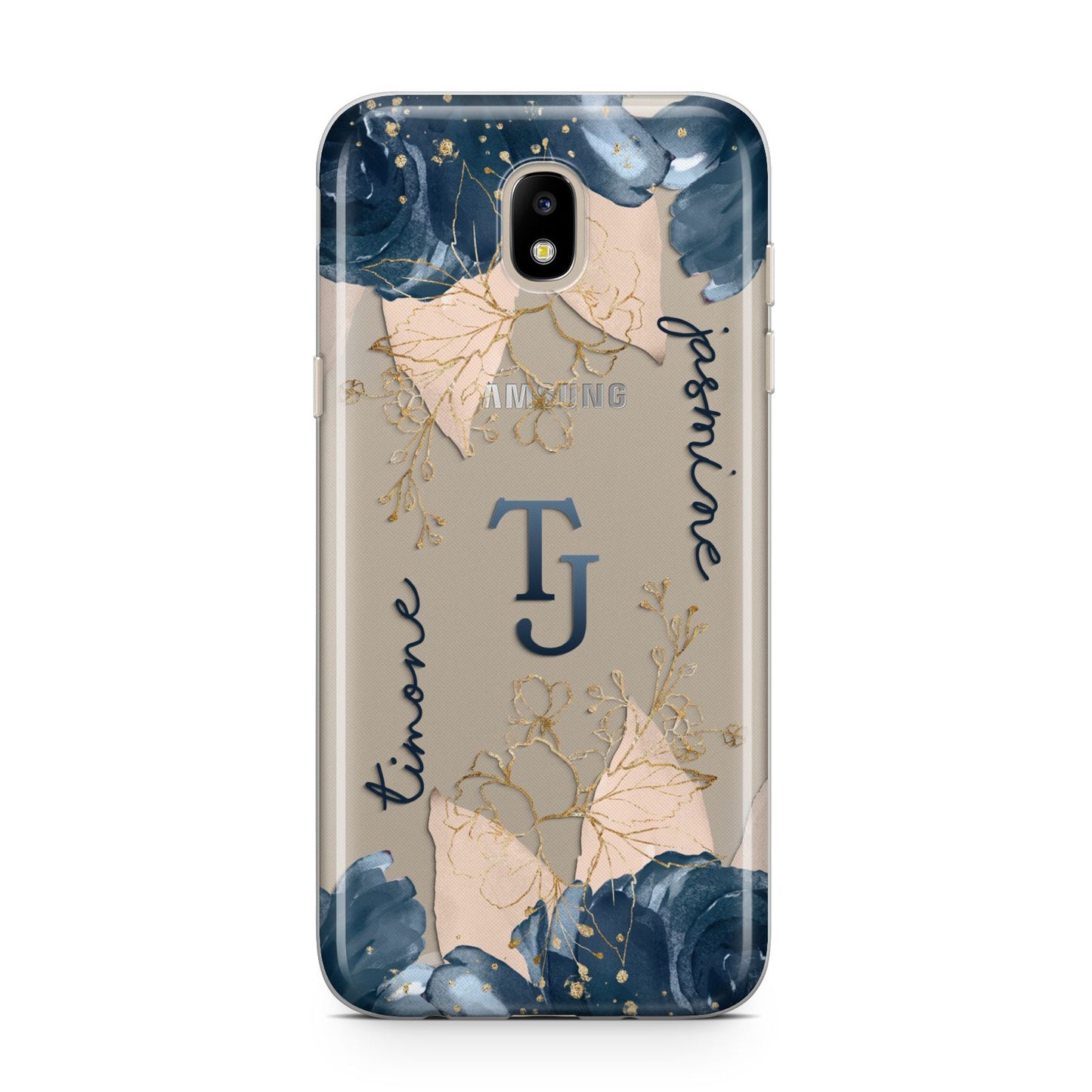 Monogrammed Florals Samsung J5 2017 Case
