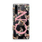 Monogrammed French Bulldog Huawei P30 Pro Phone Case