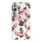 Monogrammed French Bulldog iPhone 13 Pro Max Full Wrap 3D Snap Case