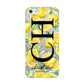 Monogrammed Lemon Fruit Apple iPhone 5 Case