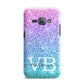 Monogrammed Multi Colour Glitter Name Samsung Galaxy J1 2016 Case
