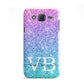 Monogrammed Multi Colour Glitter Name Samsung Galaxy J5 Case