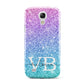 Monogrammed Multi Colour Glitter Name Samsung Galaxy S4 Mini Case