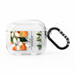 Monogrammed Orange Tree AirPods Clear Case 3rd Gen