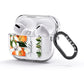 Monogrammed Orange Tree AirPods Glitter Case 3rd Gen Side Image