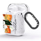 Monogrammed Orange Tree AirPods Glitter Case Side Image