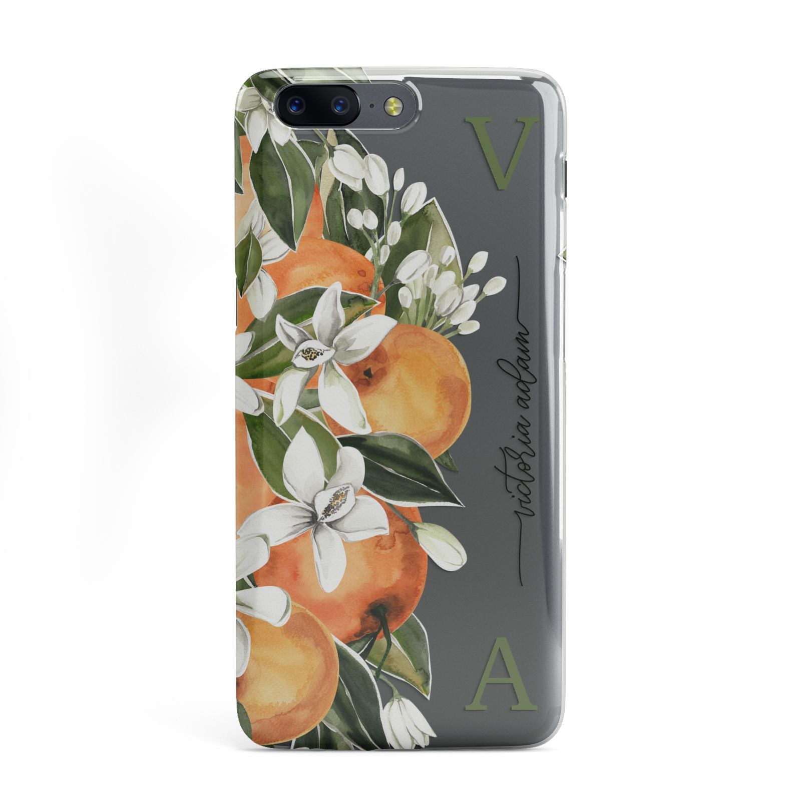 Monogrammed Orange Tree OnePlus Case