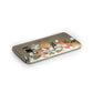 Monogrammed Orange Tree Samsung Galaxy Case Side Close Up