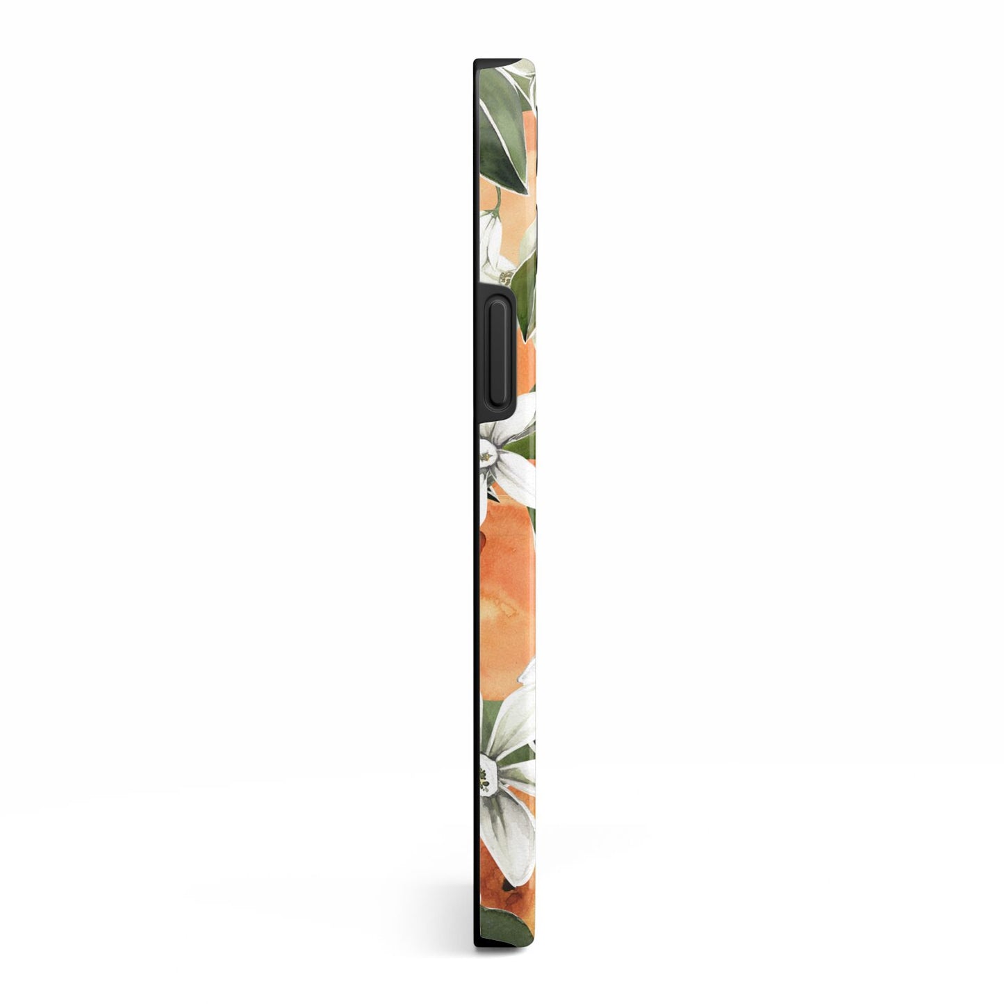 Monogrammed Orange Tree iPhone 13 Pro Max Side Image 3D Tough Case