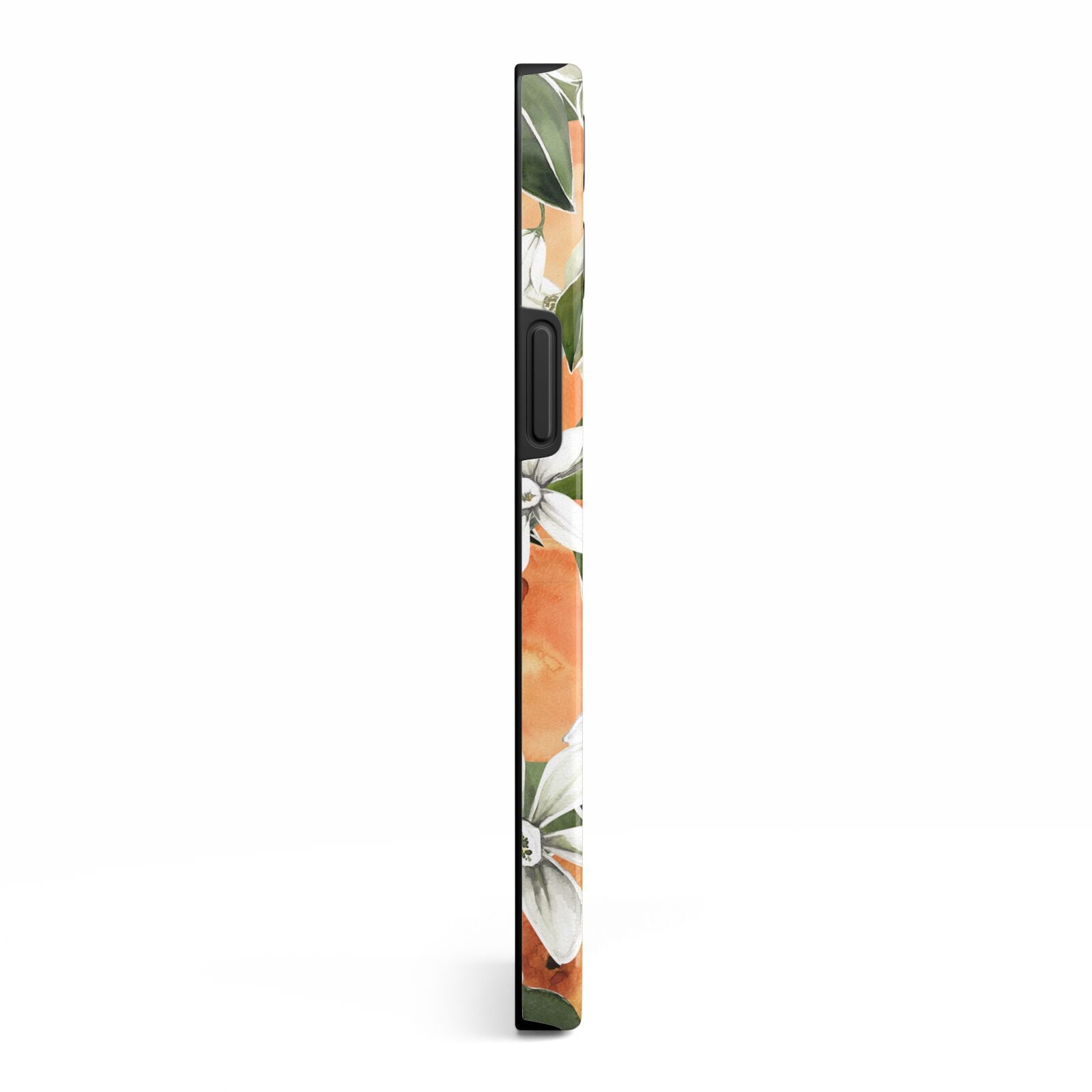 Monogrammed Orange Tree iPhone 13 Pro Max Side Image 3D Tough Case