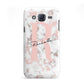 Monogrammed Rose Gold Marble Samsung Galaxy J5 Case