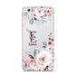 Monogrammed Roses Floral Wreath Huawei P8 Lite Case
