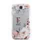 Monogrammed Roses Floral Wreath Samsung Galaxy S4 Case