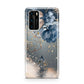 Monogrammed Watercolour Flower Elements Huawei P40 Phone Case