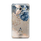 Monogrammed Watercolour Flower Elements Samsung Galaxy J5 2016 Case