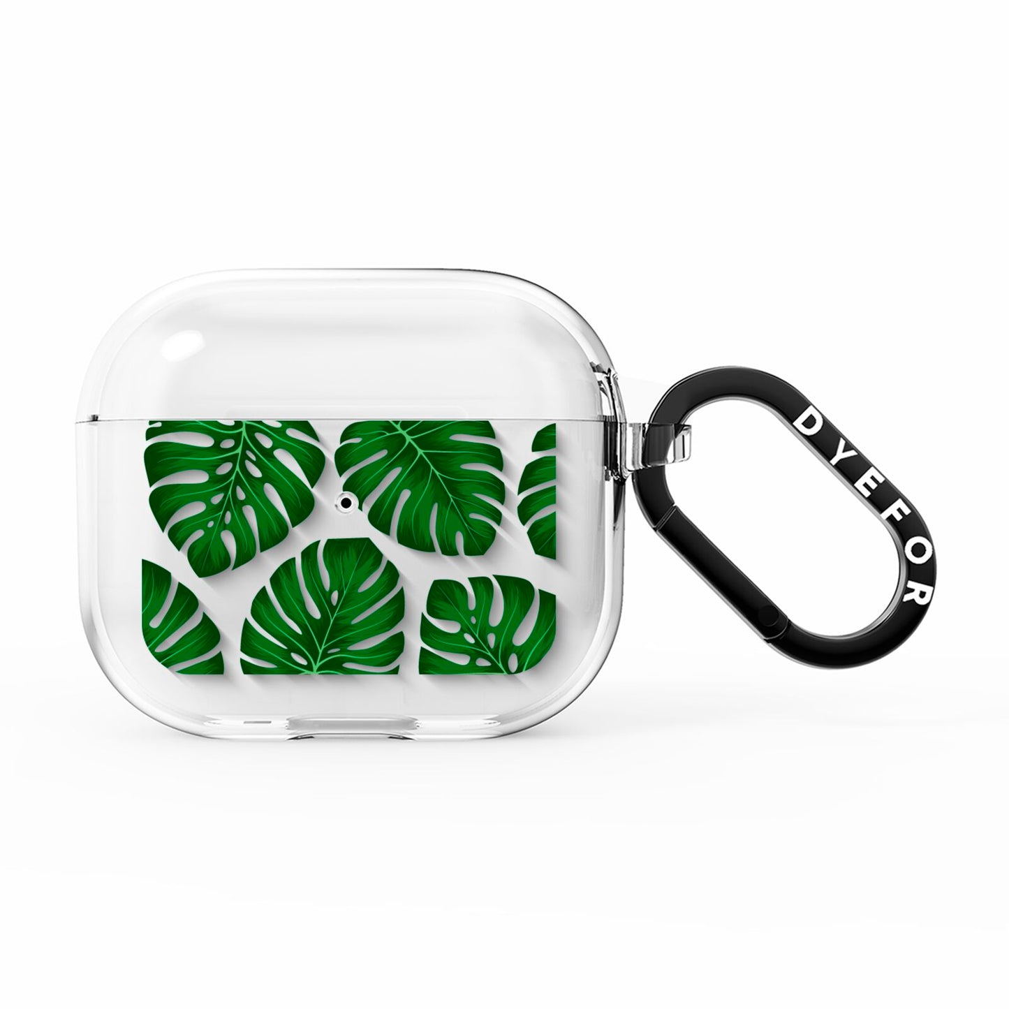 Monstera Leaf AirPods Clear Case 3rd Gen