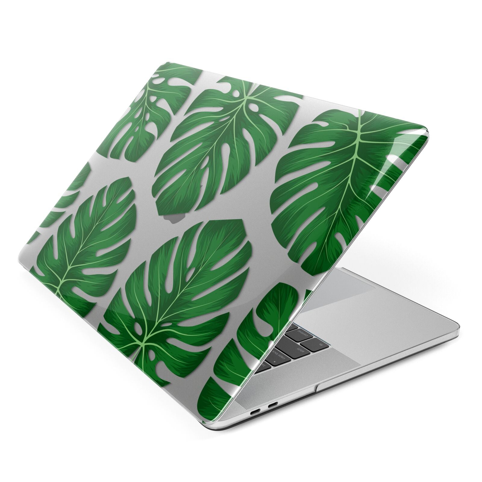 Monstera Leaf Apple MacBook Case Side View