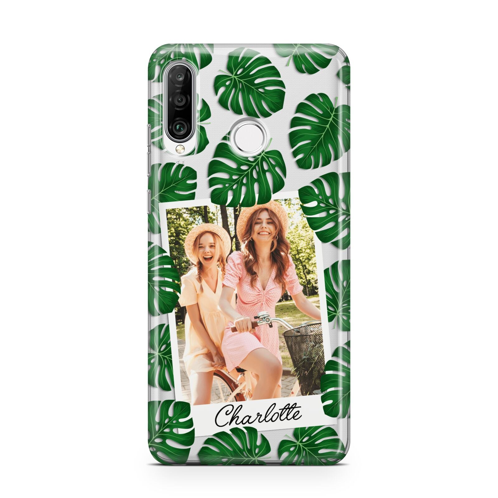 Monstera Leaf Instant Photo Huawei P30 Lite Phone Case