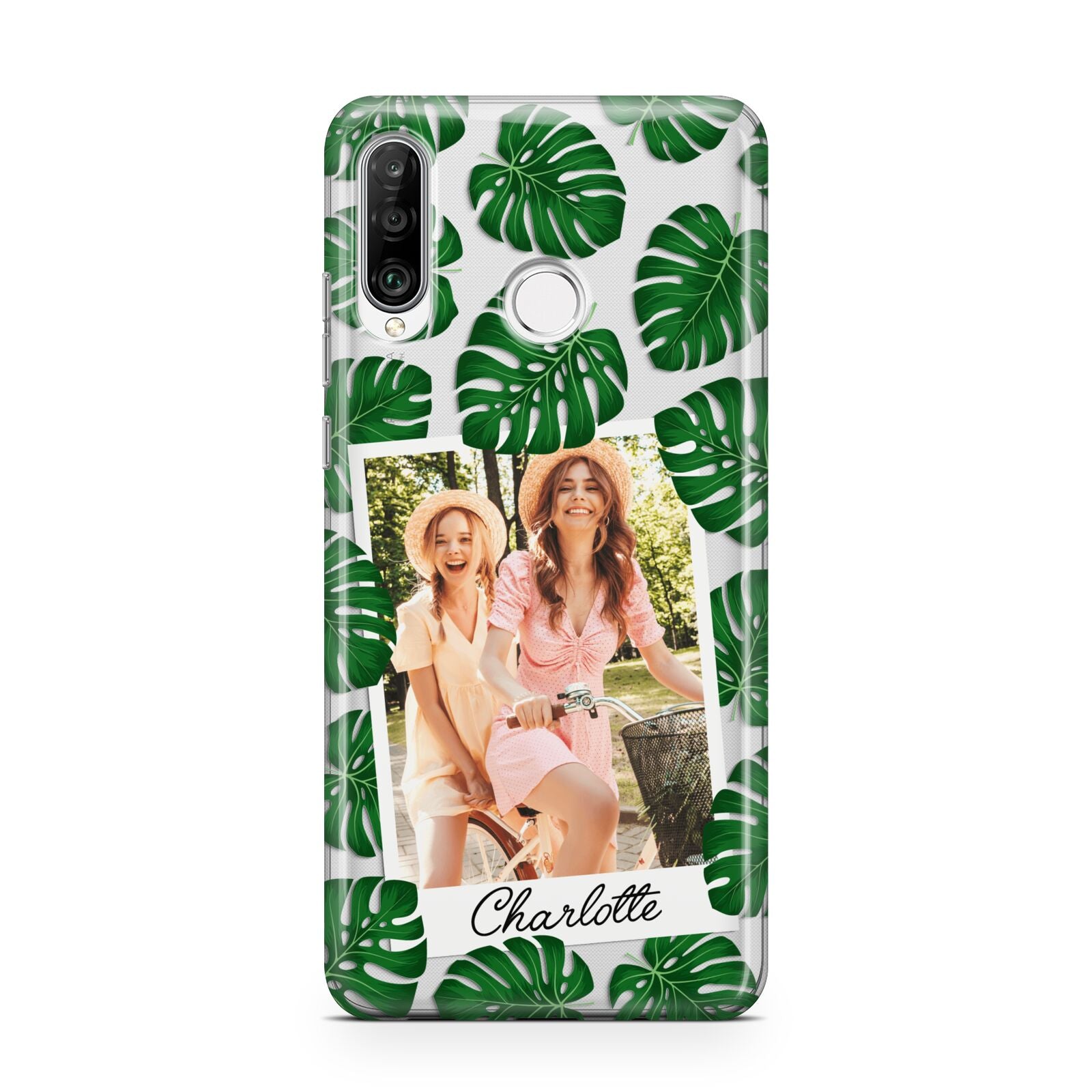 Monstera Leaf Instant Photo Huawei P30 Lite Phone Case