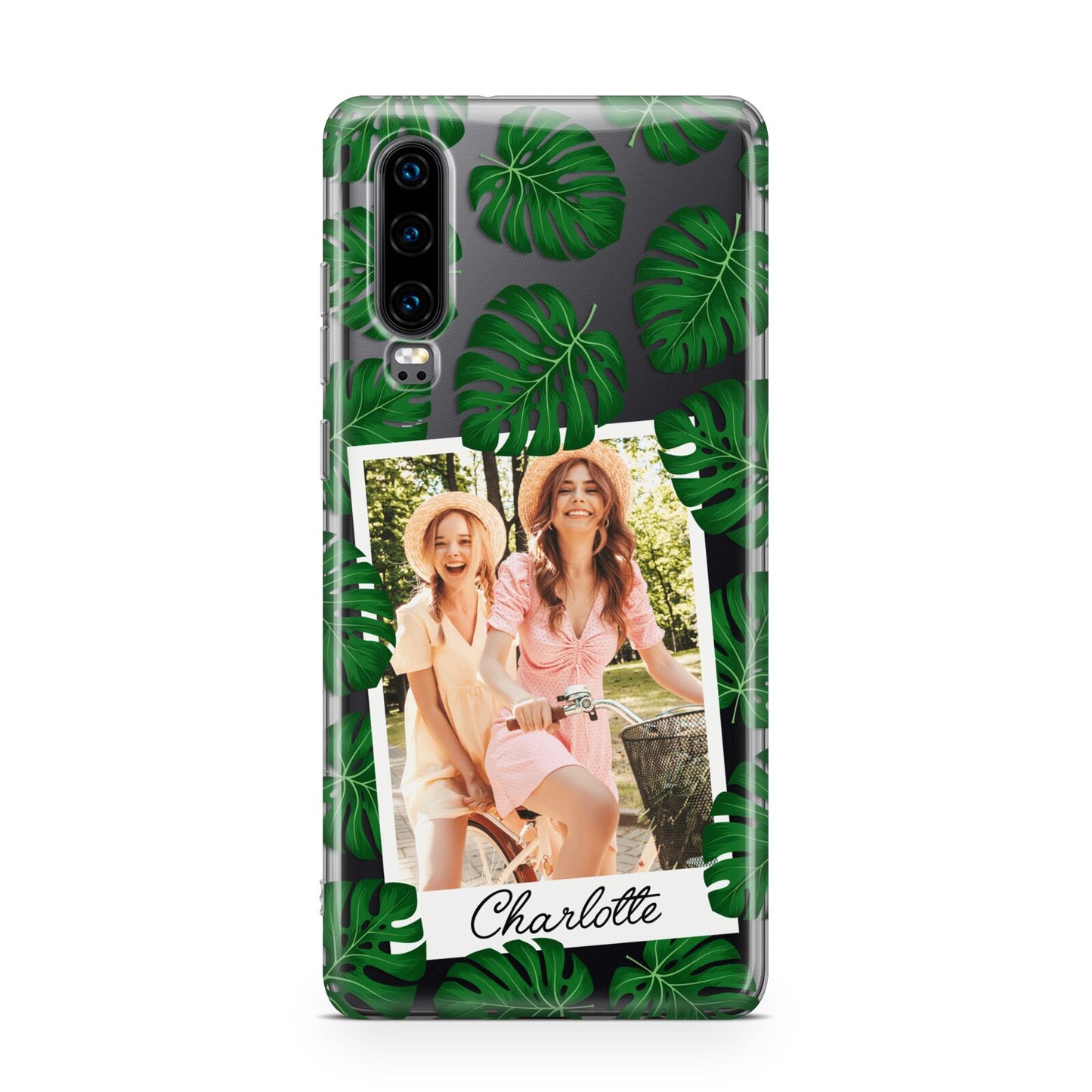 Monstera Leaf Instant Photo Huawei P30 Phone Case