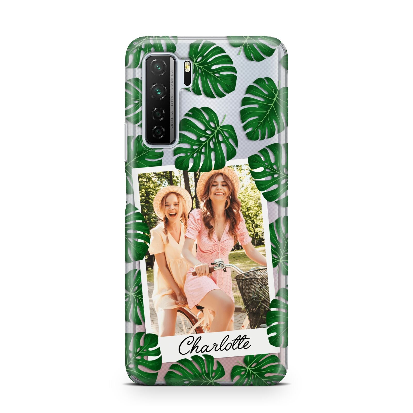 Monstera Leaf Instant Photo Huawei P40 Lite 5G Phone Case