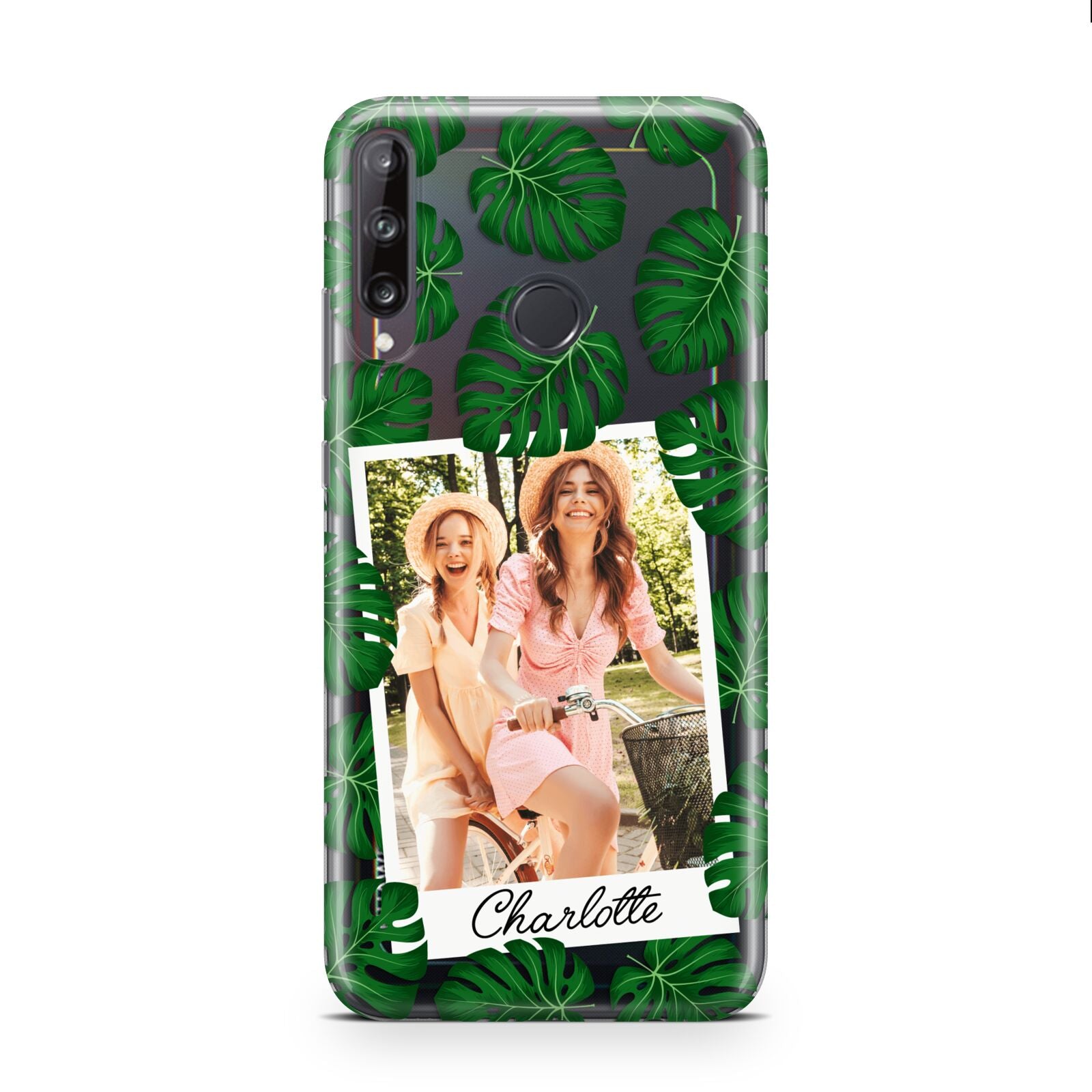 Monstera Leaf Instant Photo Huawei P40 Lite E Phone Case