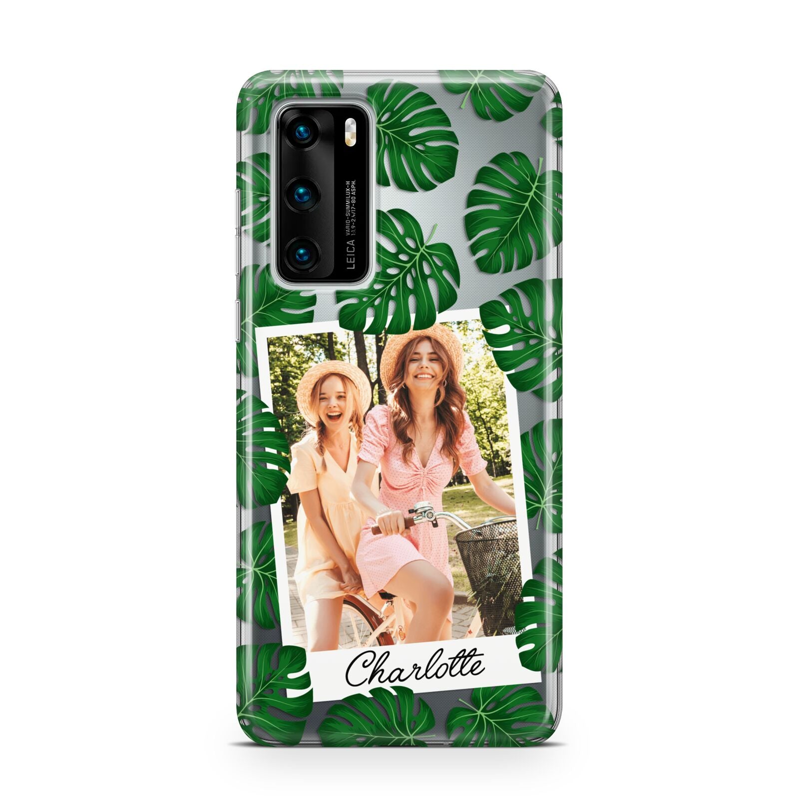 Monstera Leaf Instant Photo Huawei P40 Phone Case