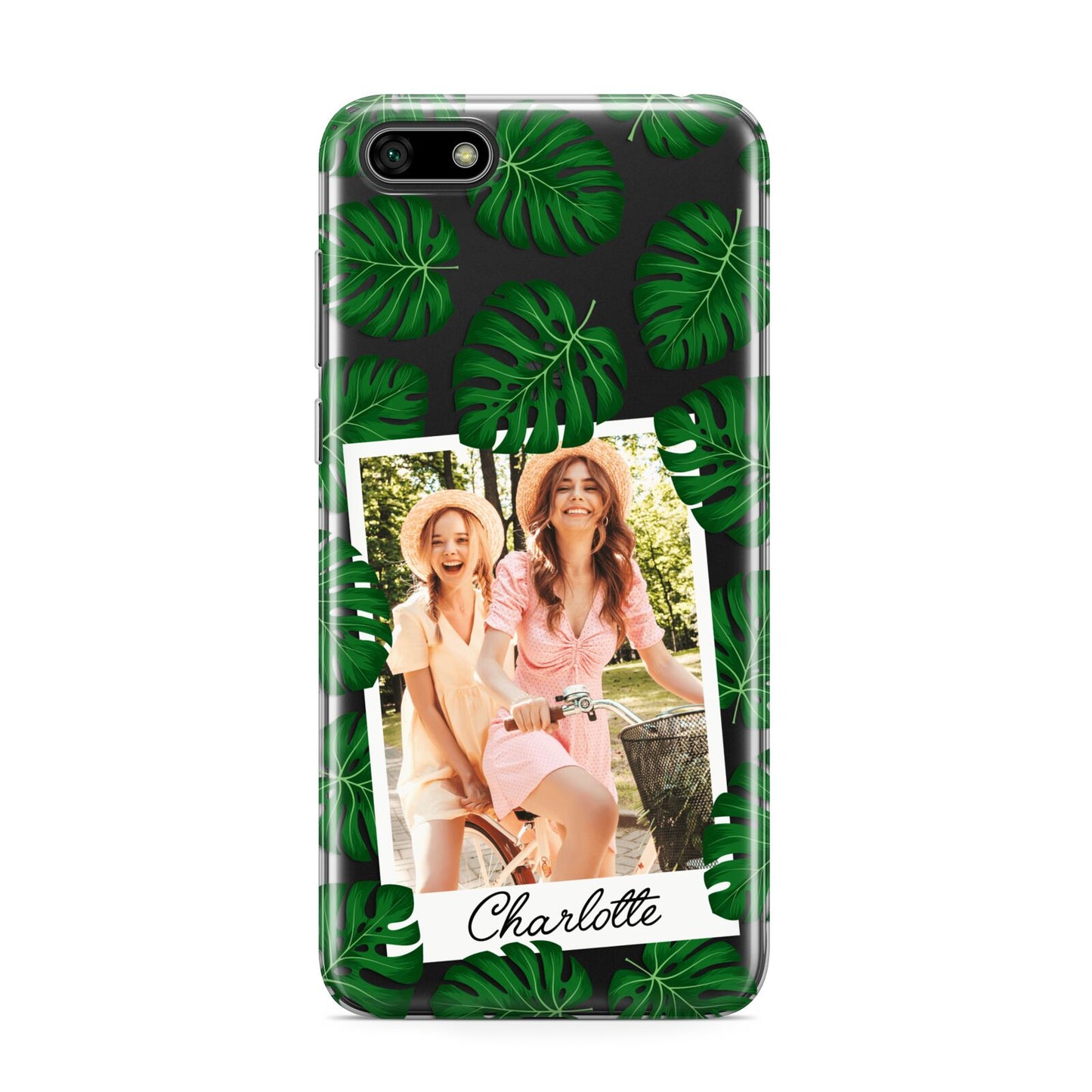 Monstera Leaf Instant Photo Huawei Y5 Prime 2018 Phone Case