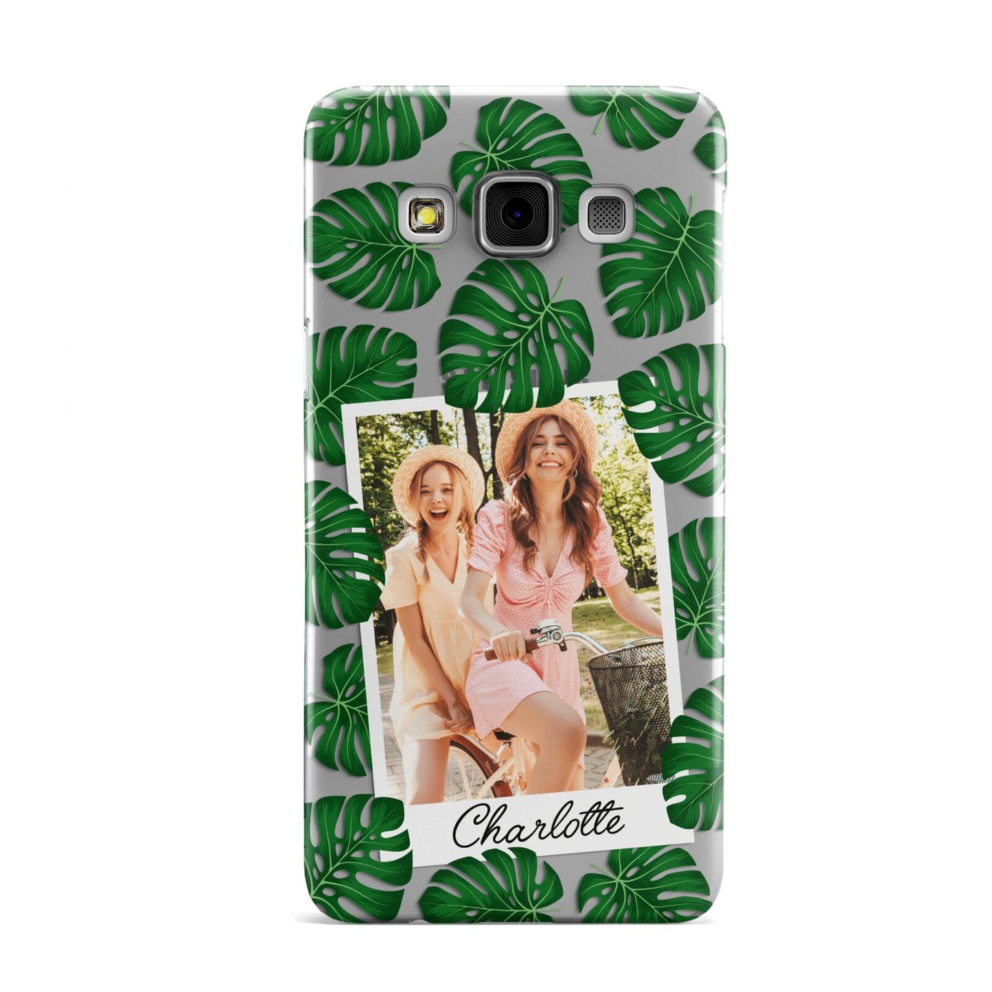 Monstera Leaf Instant Photo Samsung Galaxy A3 Case