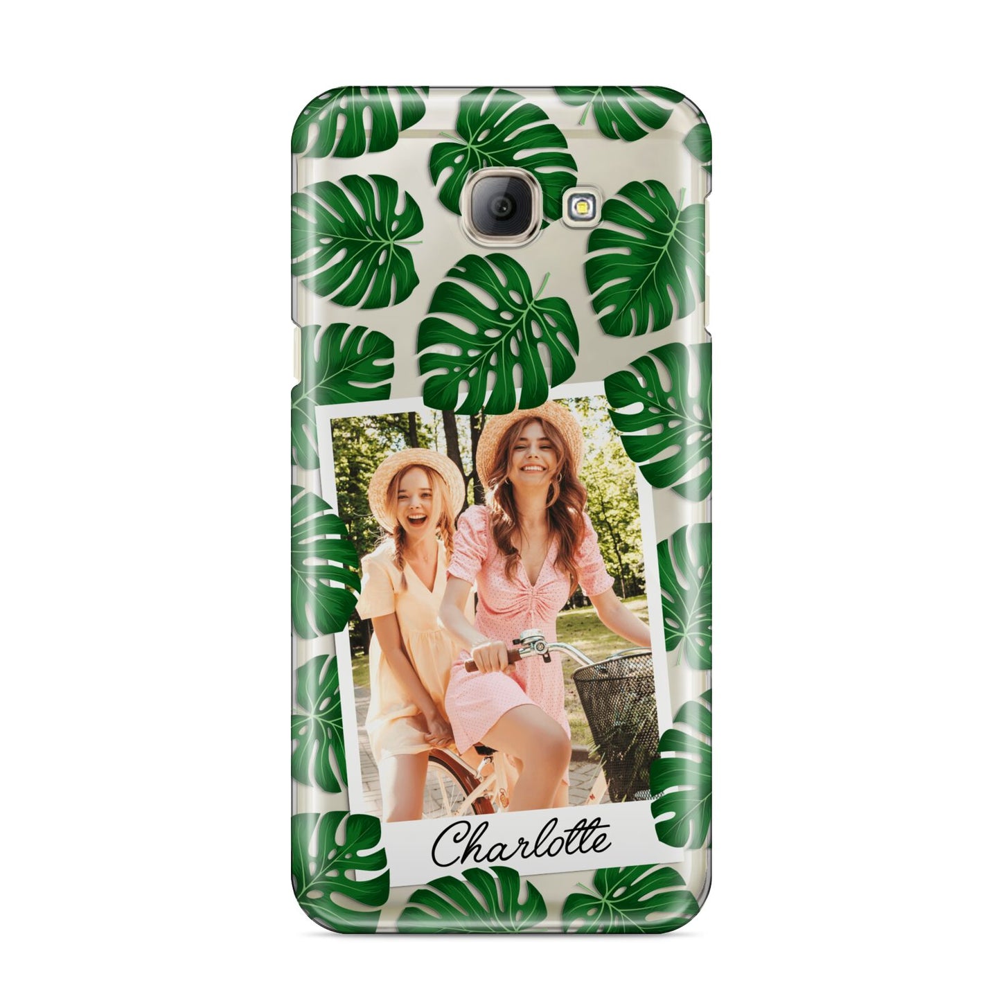 Monstera Leaf Instant Photo Samsung Galaxy A8 2016 Case