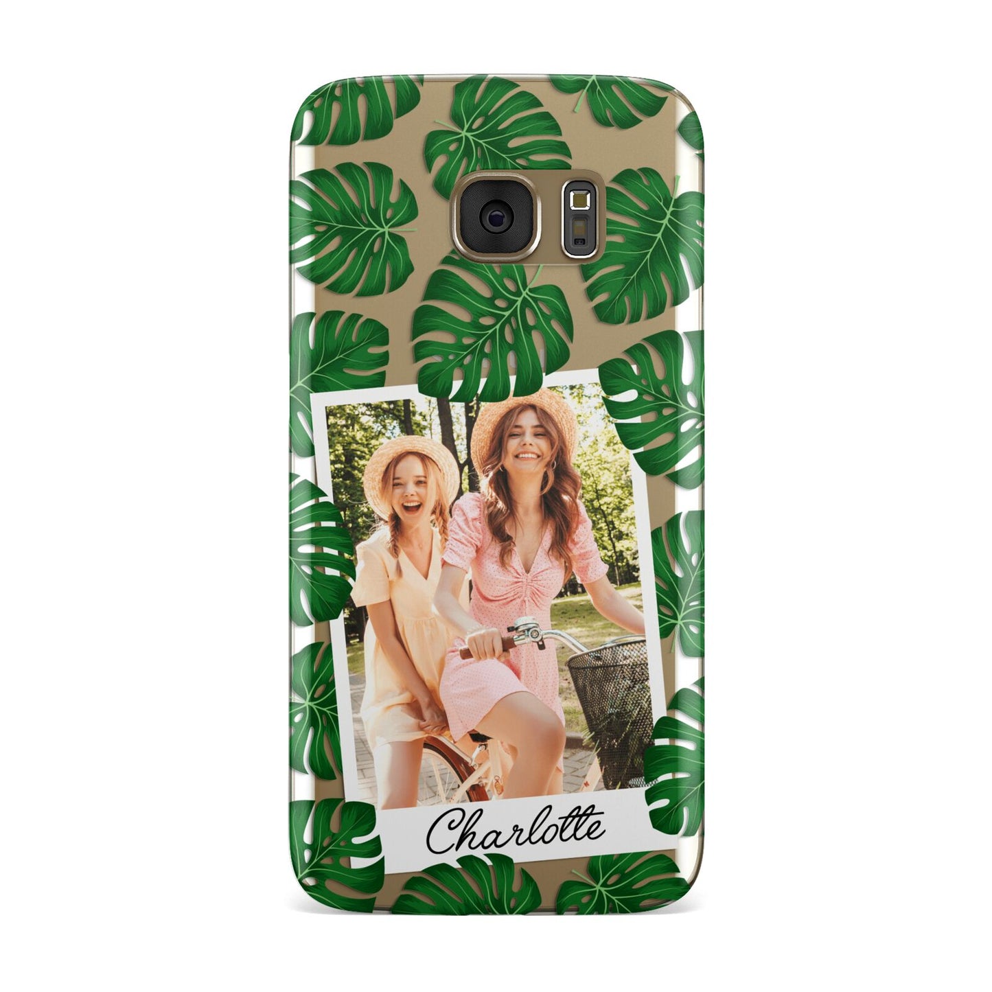 Monstera Leaf Instant Photo Samsung Galaxy Case