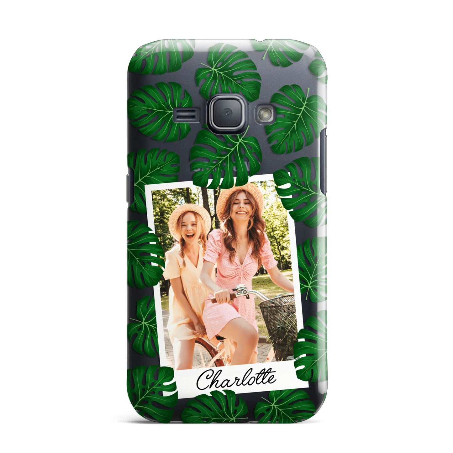 Monstera Leaf Instant Photo Samsung Galaxy J1 2016 Case