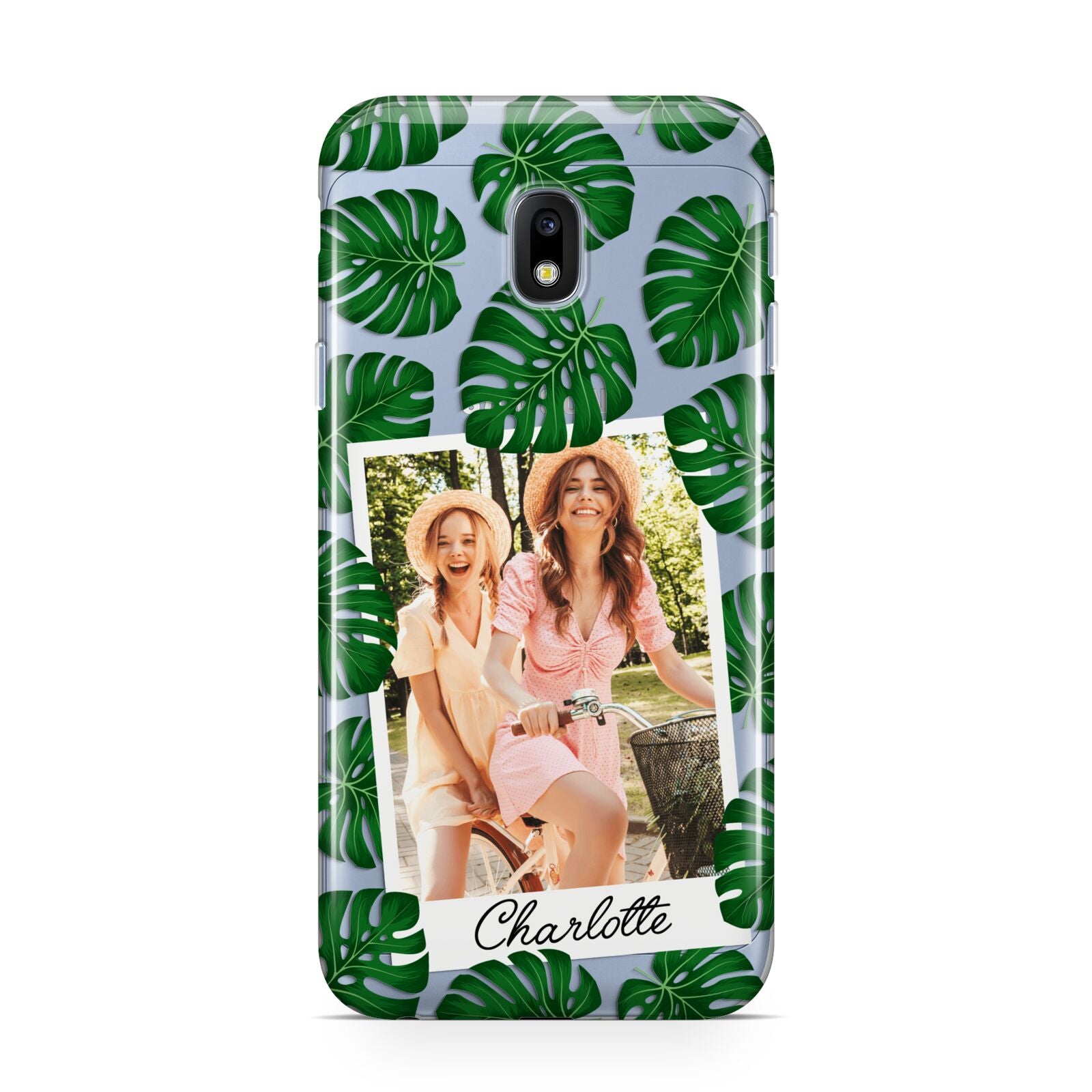 Monstera Leaf Instant Photo Samsung Galaxy J3 2017 Case
