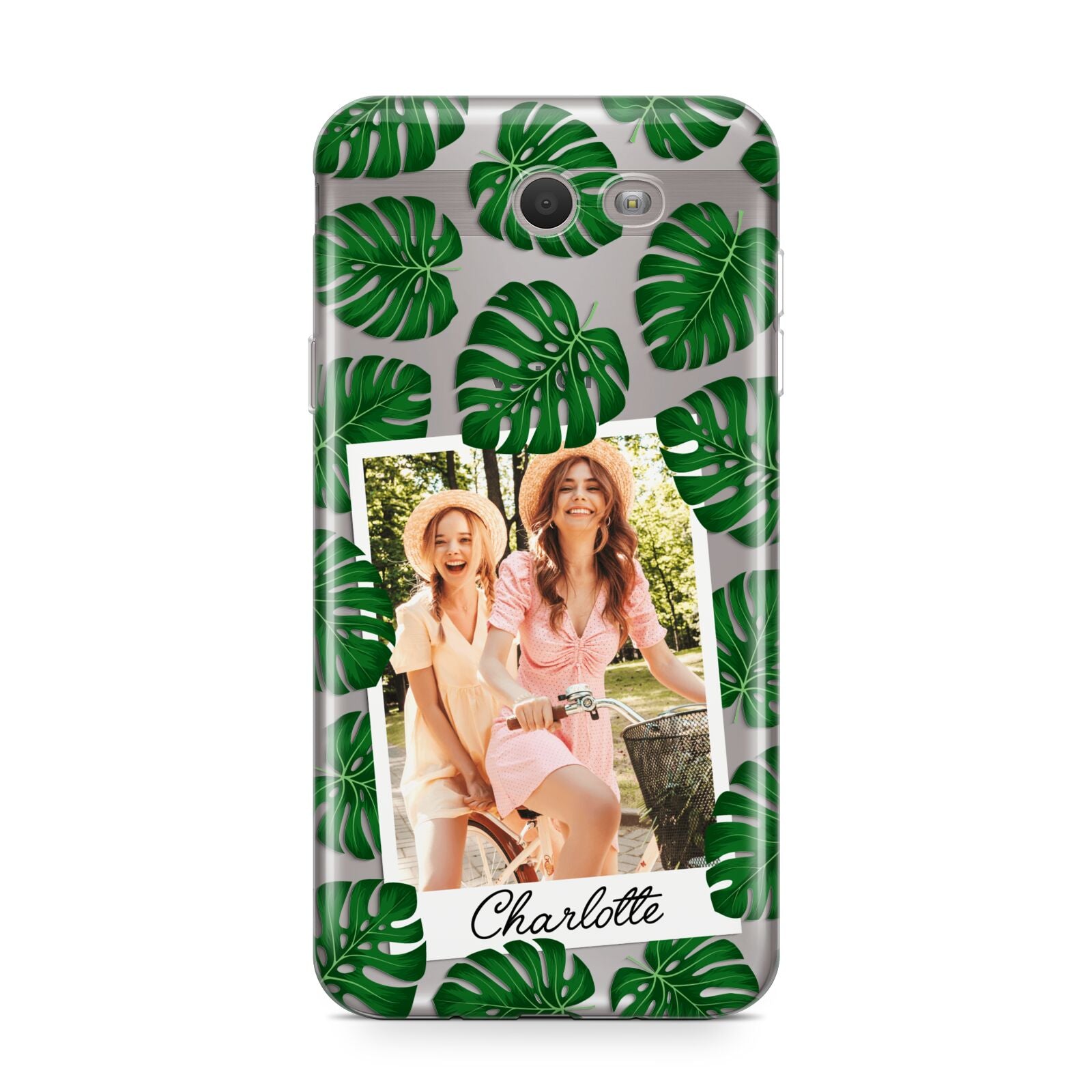 Monstera Leaf Instant Photo Samsung Galaxy J7 2017 Case