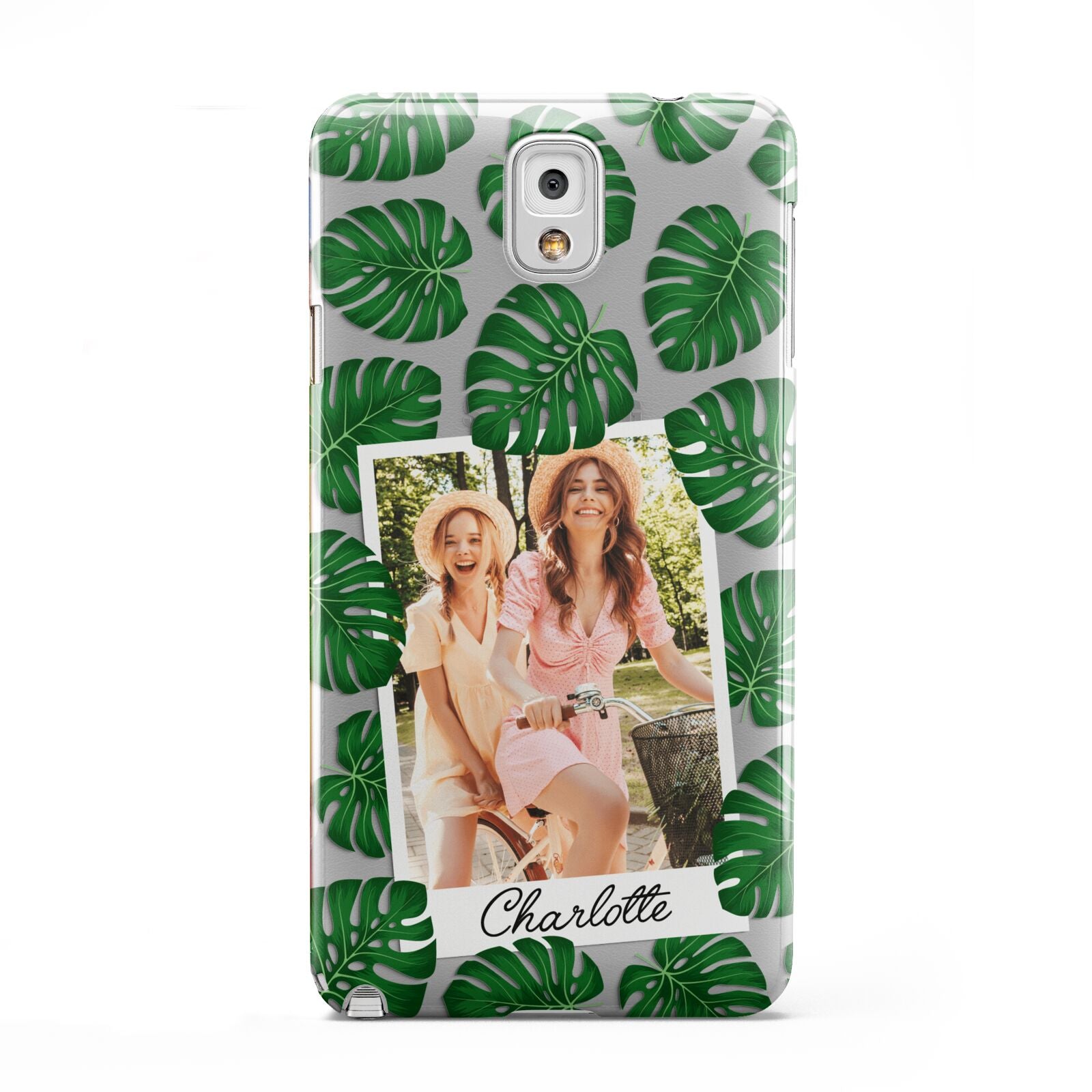 Monstera Leaf Instant Photo Samsung Galaxy Note 3 Case
