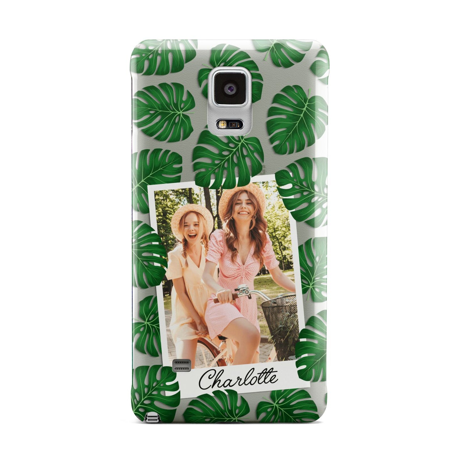 Monstera Leaf Instant Photo Samsung Galaxy Note 4 Case