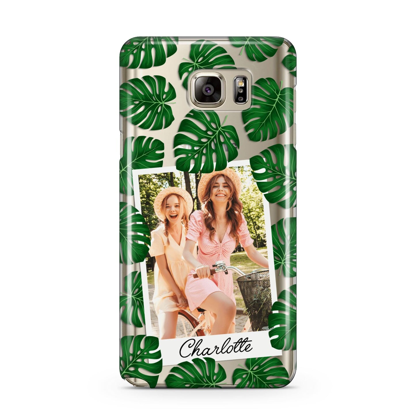 Monstera Leaf Instant Photo Samsung Galaxy Note 5 Case