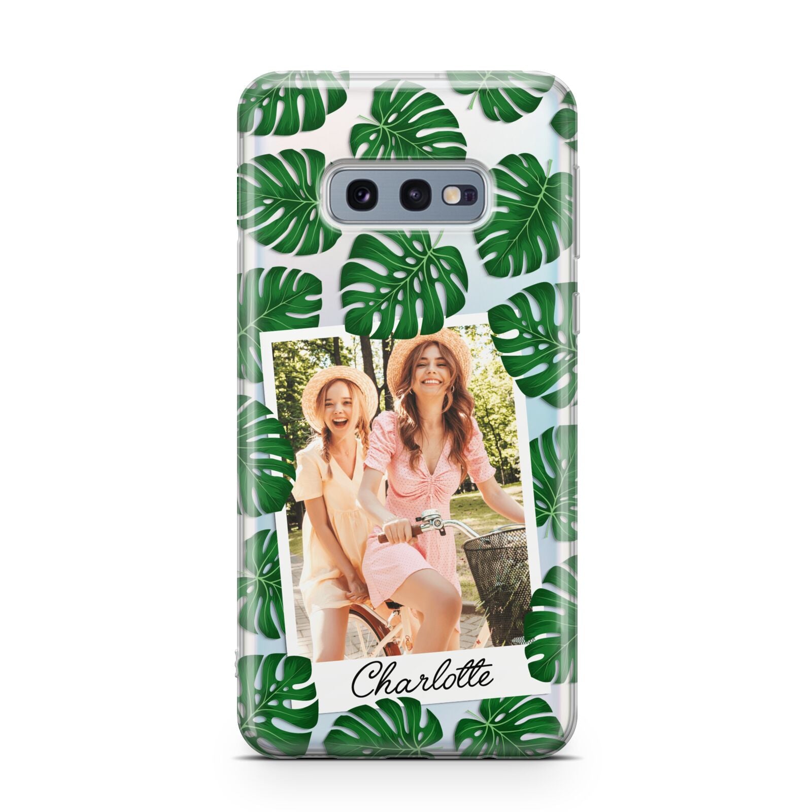 Monstera Leaf Instant Photo Samsung Galaxy S10E Case