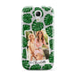 Monstera Leaf Instant Photo Samsung Galaxy S4 Mini Case