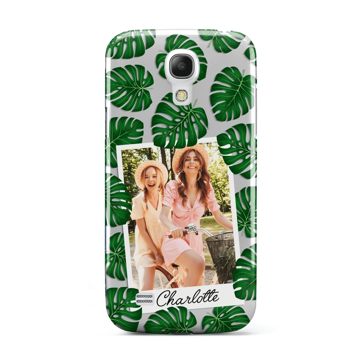 Monstera Leaf Instant Photo Samsung Galaxy S4 Mini Case