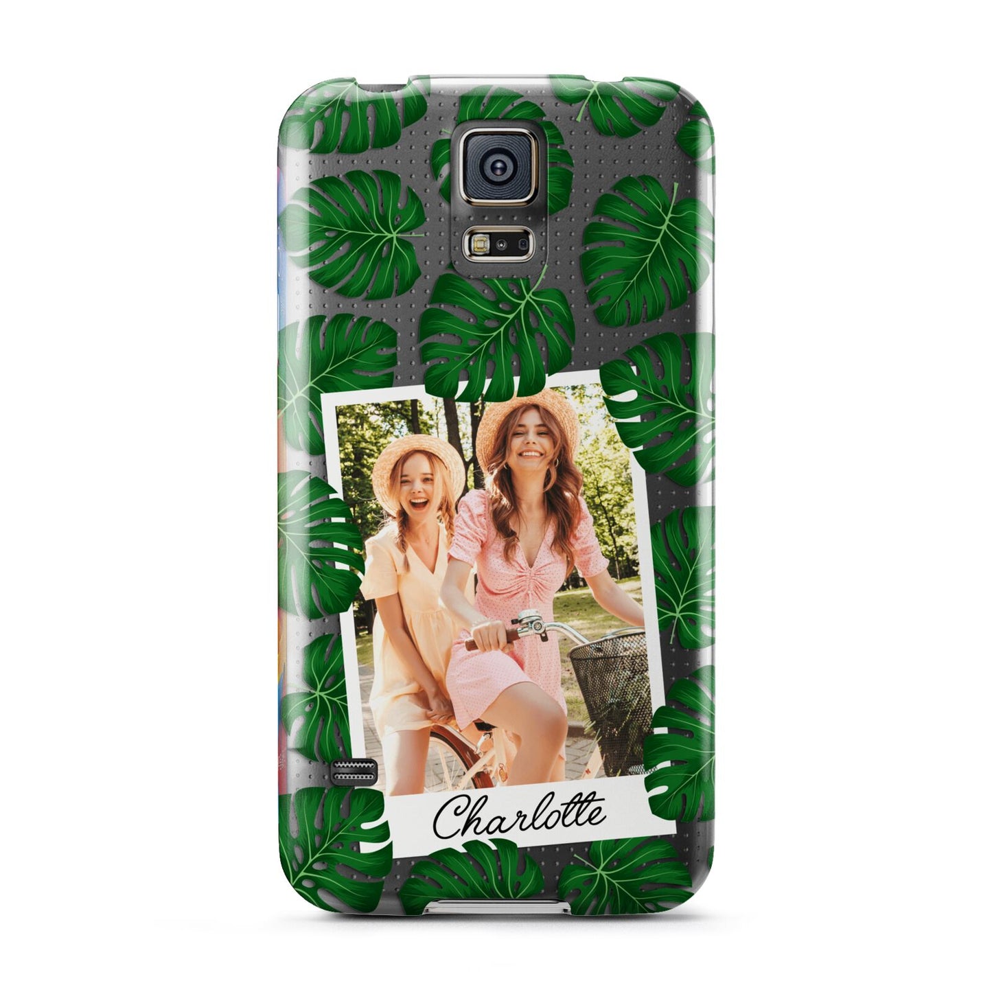 Monstera Leaf Instant Photo Samsung Galaxy S5 Case