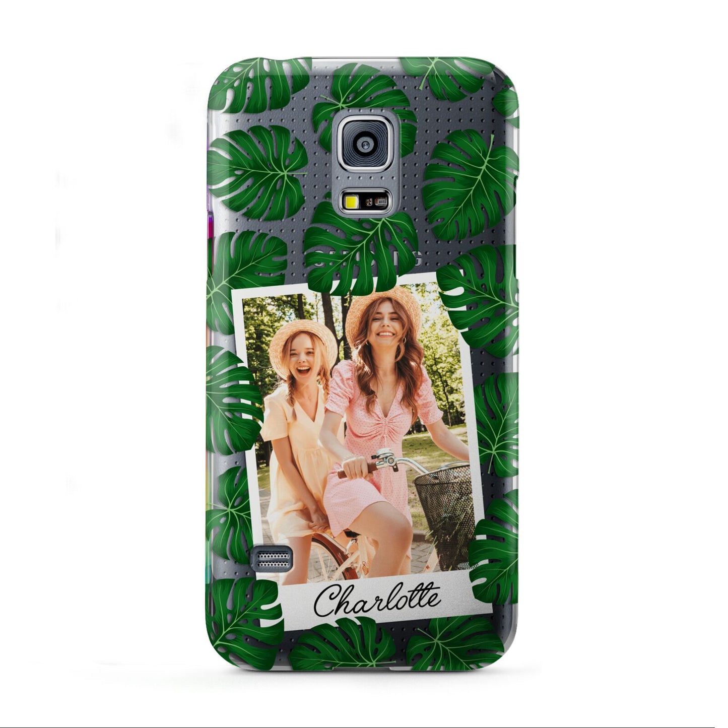 Monstera Leaf Instant Photo Samsung Galaxy S5 Mini Case