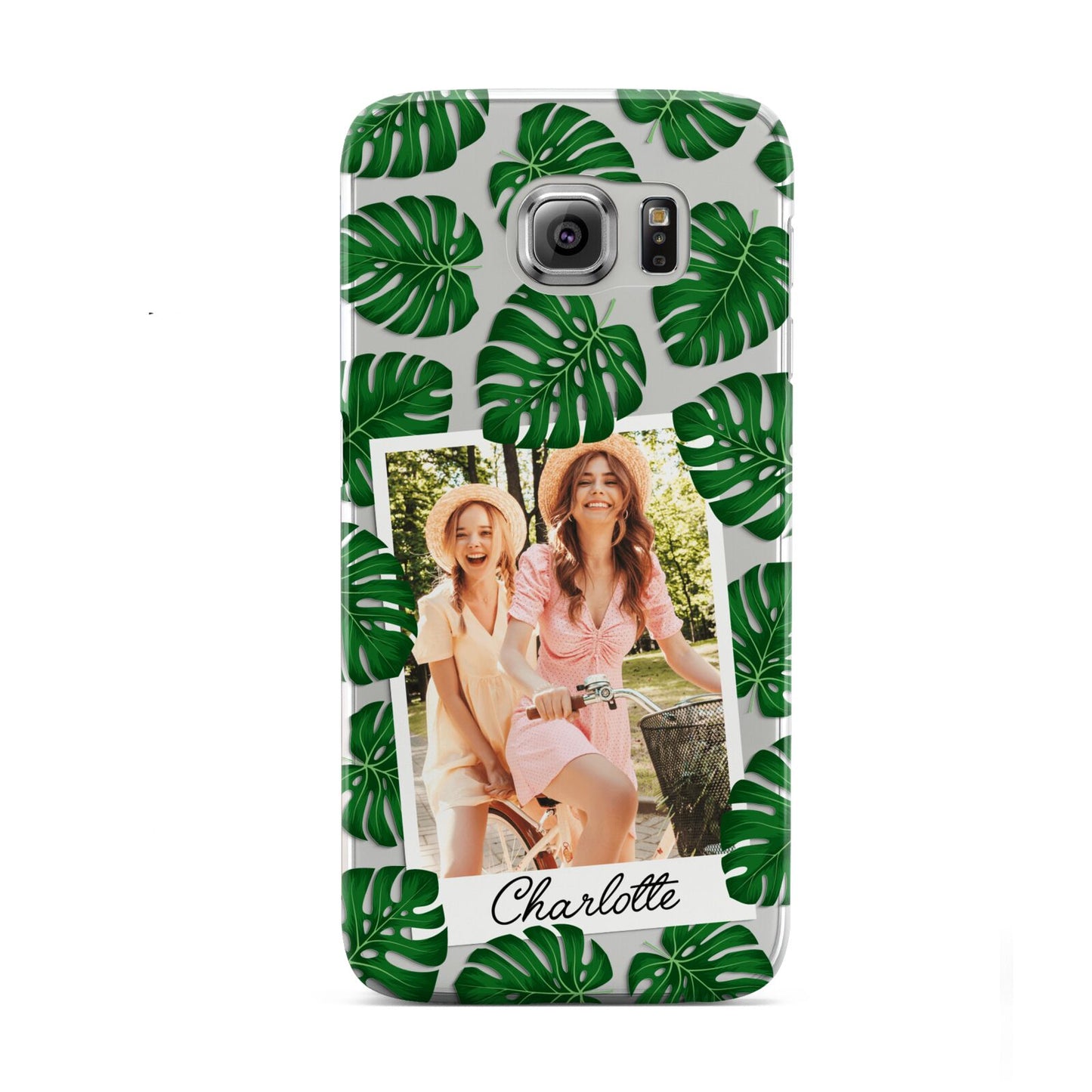 Monstera Leaf Instant Photo Samsung Galaxy S6 Case